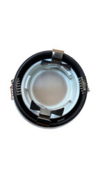 UKEW Pack Of 4 - White ,recessed Downlight Round Bathroom Gu10 Ceiling Light Fixture Ip65 Spotlight ,frosted Cover - thumbnail 2