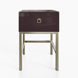 Frank Olsen Lyra Lamp Table Plum Black - thumbnail 3