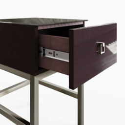 Frank Olsen Lyra Lamp Table Plum Black - thumbnail 7