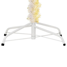 Berkfield Artificial Christmas Tree With Iridescent Tips White 240 Cm Pvc - thumbnail 5