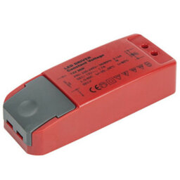 Red 12V Dc 20W Constant Voltage Led Driver / Transformer Light Power Converter - thumbnail 1