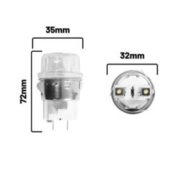 Reliapart Russell Hobbs Rh72De01001B Type Oven Lamp & Diffuser Assembly (17471100002113) - thumbnail 5