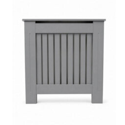 Caecus Blinds Radiator Cover Painted Grey W780 X D190 X H815 mm - thumbnail 2