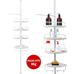 4 Tier Bathroom Wall Corner Shelf Rack - thumbnail 4