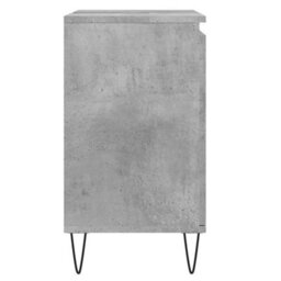 Walplus Bathroom Cabinet Concrete Grey 58X33X60 Cm Engineered Wood - thumbnail 6