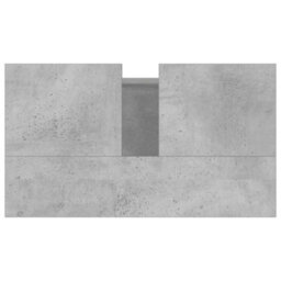 Walplus Bathroom Cabinet Concrete Grey 58X33X60 Cm Engineered Wood - thumbnail 8