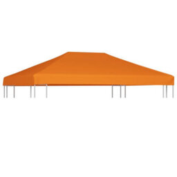 Walplus Gazebo Top Cover 310 G/ma 4X3 M Orange - thumbnail 1