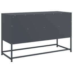 Berkfield Industrial Tv Cabinet Anthracite 100.5X39X60.5 Cm Steel - thumbnail 8