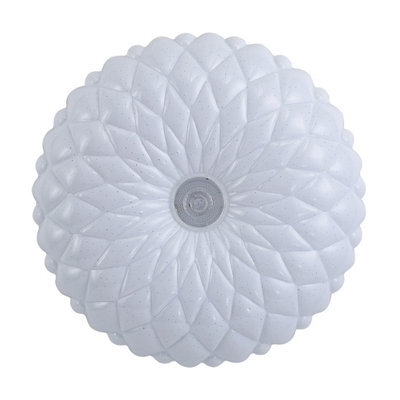 Luminosa Lighting Luminosa Auris 48Cm Outdoor Decorative Flush White 4000K Neutral White - image 1