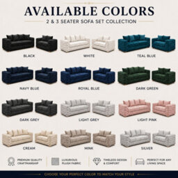 Stratus Interiors Ashley Teal Blue Chesterfield Scatter Back Sofa Collection With Sophisticated Charm-Set - thumbnail 7