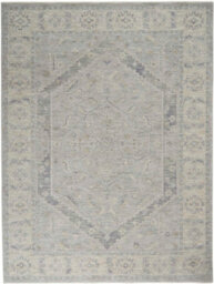 Grey Traditional Persian Bordered Floral Rug For Living Room Bedroom And Dining Room-282Cm X 384Cm - thumbnail 8