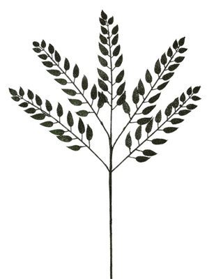 WeRChristmas 73 Cm Sage Green Leaf Christmas Decoration Spray - image 1
