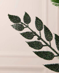 WeRChristmas 73 Cm Sage Green Leaf Christmas Decoration Spray - thumbnail 5