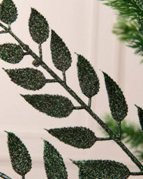 WeRChristmas 73 Cm Sage Green Leaf Christmas Decoration Spray - thumbnail 4