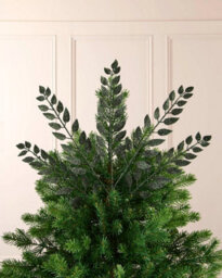 WeRChristmas 73 Cm Sage Green Leaf Christmas Decoration Spray - thumbnail 3