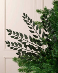 WeRChristmas 73 Cm Sage Green Leaf Christmas Decoration Spray - thumbnail 2