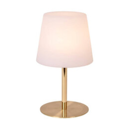 Lucide Tyon Led Outdoor Rechargeable Table Lamp Matt Gold - thumbnail 4