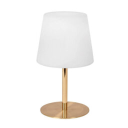 Lucide Tyon Led Outdoor Rechargeable Table Lamp Matt Gold - thumbnail 5