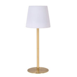 Lucide Tyon Led Outdoor Rechargeable Table Lamp Matt Gold - thumbnail 3