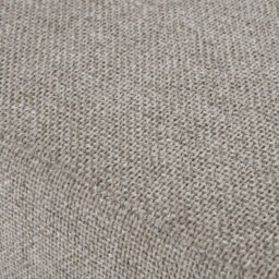 Wyld Haus Waterbury Taupe Upholstered Ottoman With Wooden Tapered Legs 820X820X380mm - thumbnail 5