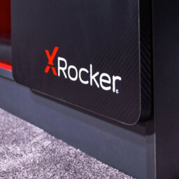 X Rocker Carbon-Tek Led Tv Media Unit - Grey / Red Rgb - thumbnail 6