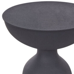 Beliani  Side Table Cota Metal Black - thumbnail 4