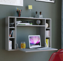 Vcm Desk Wandila Gray H. 60 X W. 90 X D. 20 Cm - thumbnail 3