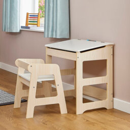 Liberty House Toys Kid's Scandi Study Desk And Chair Set - thumbnail 3