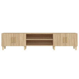 Berkfield Tv Cabinet Sonoma Oak 180X31.5X40 Cm Engineered Wood - thumbnail 6