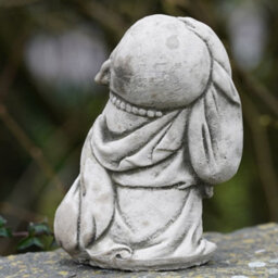 Burgess Wandering Monk Stone Statue Buddha Oriental Garden Outdoor Decoration Ornament British Made Sculpture - thumbnail 4