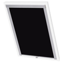 Berkfield Versatile Blackout Roller Blind Black Pk06 - thumbnail 1