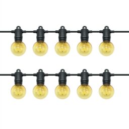 GoodHome Bideford Mains-Powered (Plug-In) Warm White 10 Led Indoor & Outdoor String Lights - thumbnail 3
