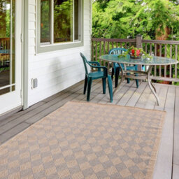 The Rugs Nature Collection Outdoor Rug In Blue 5300B - thumbnail 3