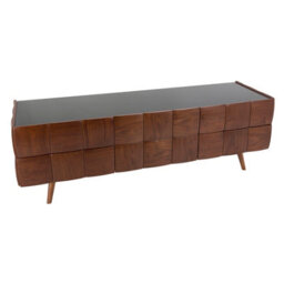 "Avf Delano 1.8M Tv Stand, For Tvs Up To 85"" - Walnut"
