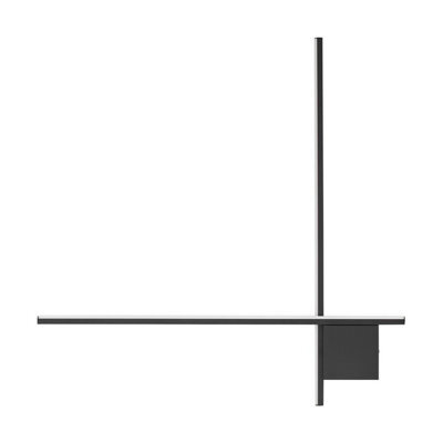 Luminosa Lighting Luminosa Cross Integrated Led Wall Lamp Sandy Black Triac Dimmable Led 21W 1351Lm 2700K - image 1