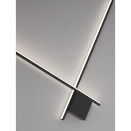 Luminosa Lighting Luminosa Cross Integrated Led Wall Lamp Sandy Black Triac Dimmable Led 21W 1351Lm 2700K - thumbnail 4