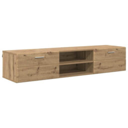 Walplus Tv Cabinet Artisan Oak 150 X 39 X 30 Cm Engineered Wood - thumbnail 2