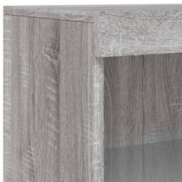 Walplus Sideboard With Led Lights Grey Sonoma 60.5X37X100 Cm - thumbnail 9