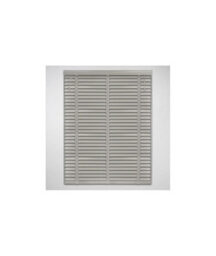 50mm Slat Pale Grey Real Wood Venetian Blind With Tapes 120Cm Drop 60Cm Wide - thumbnail 2