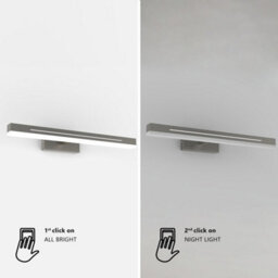 Nordlux Otis Aluminium Wall Light 2-Level Dimming White,mains Led - thumbnail 4