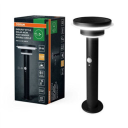 Osram Endura Style Solar Post Outdoor Light Black - thumbnail 2