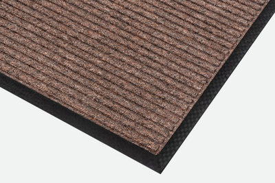 Blue Diamond Brushway Entrance Mat 90 X 150Cm Brown - image 1