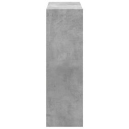 Berkfield Bookcase Concrete Grey 102X32X102 Cm Engineered Wood - thumbnail 5