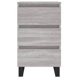 Berkfield Elegant Bedside Cabinets 2 Pcs Grey Sonoma 40X35X69 Cm Engineered Wood - thumbnail 5