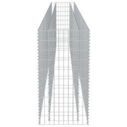 Berkfield Gabion Raised Bed Galvanised Steel 450X50X100 Cm - thumbnail 6