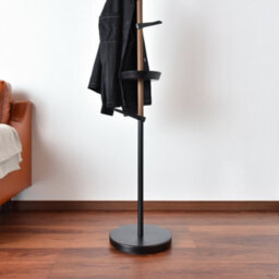 GardenSkill Coat Stand & Clothes Hanging Rack 1.7M H Freestanding Hat Hanger Umbrella Holder Hall Tree Bag Home Office Organiser - thumbnail 4