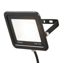 Litecraft Stanley Slimline Black 20 Watt Led Ip65 Outdoor Wall Flood Light - thumbnail 2