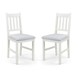Oakham Valenza Premium Ivory Dining Chairs - Set Of 2 - thumbnail 1