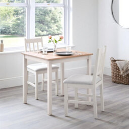 Oakham Valenza Premium Ivory Dining Chairs - Set Of 2 - thumbnail 4