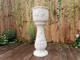Floral Design Sandstone Jardinière - thumbnail 5
